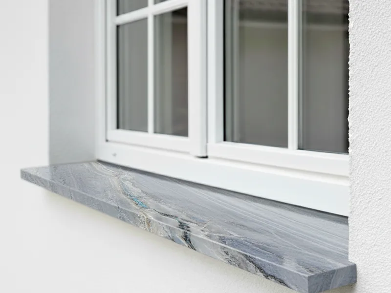 Azul Imperial Fensterbank poliert außen 3 cm